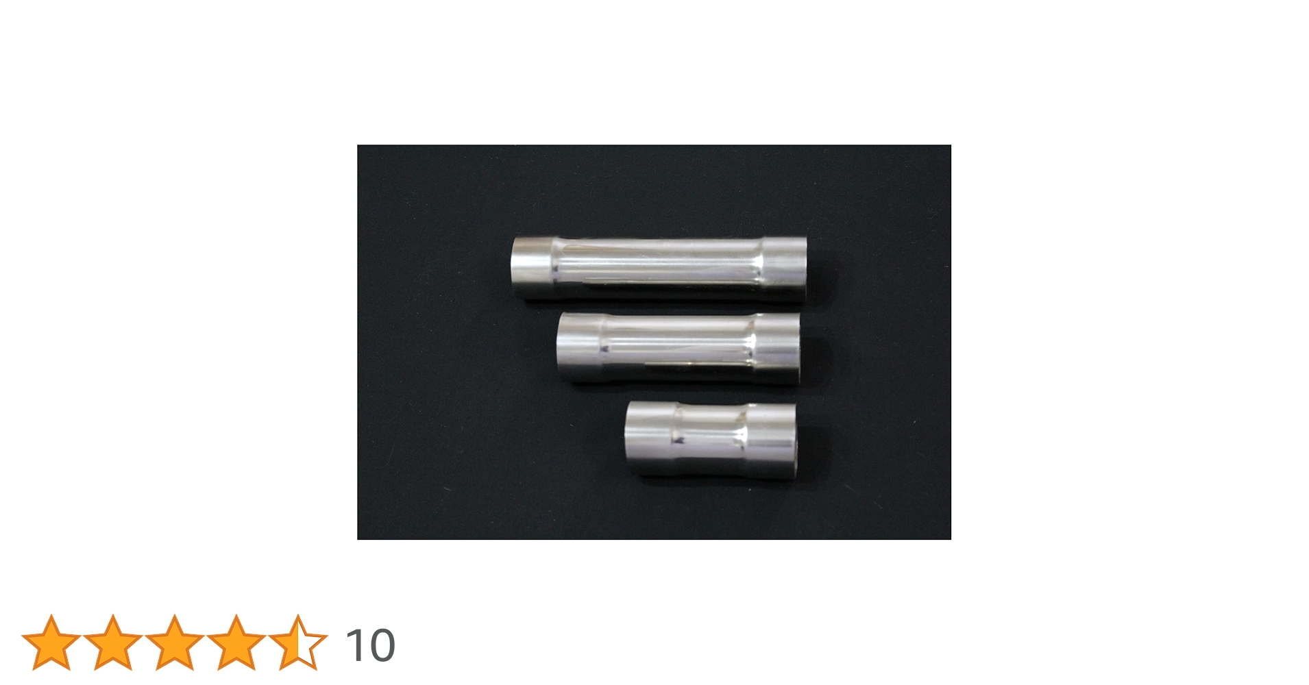 Amazon.co.jp: HMS ジョイントパイプ 差込径 38Φ 全長 100mm 1.2mm厚